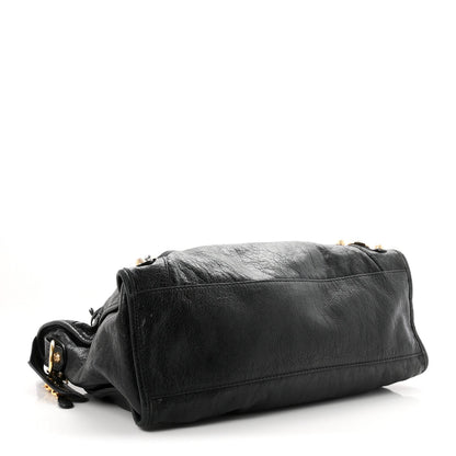 Balenciaga Agneau Giant 12 Gold City Black
