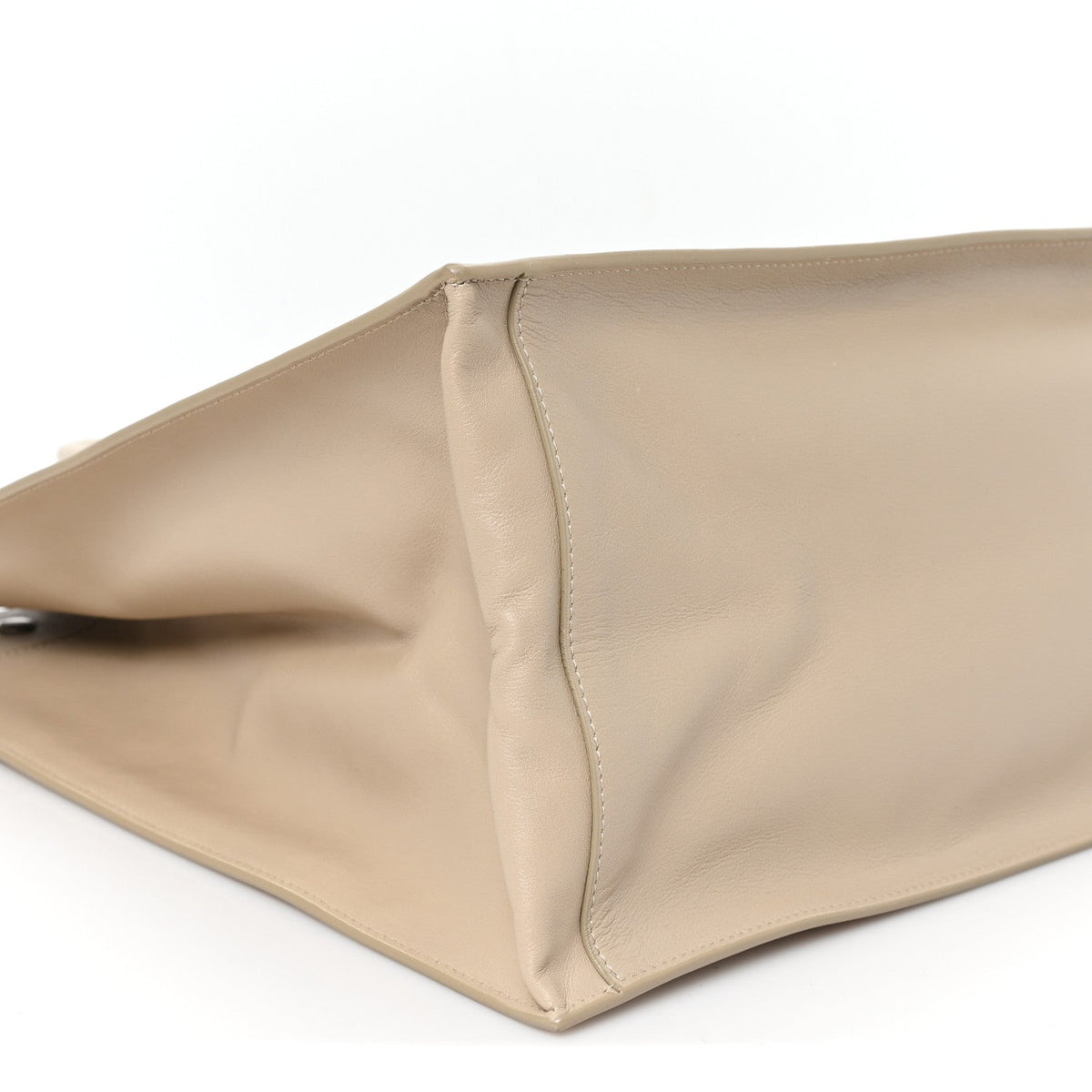 Saint Laurent Vitello Large Rive Gauche Tote Sea Salt 1914976