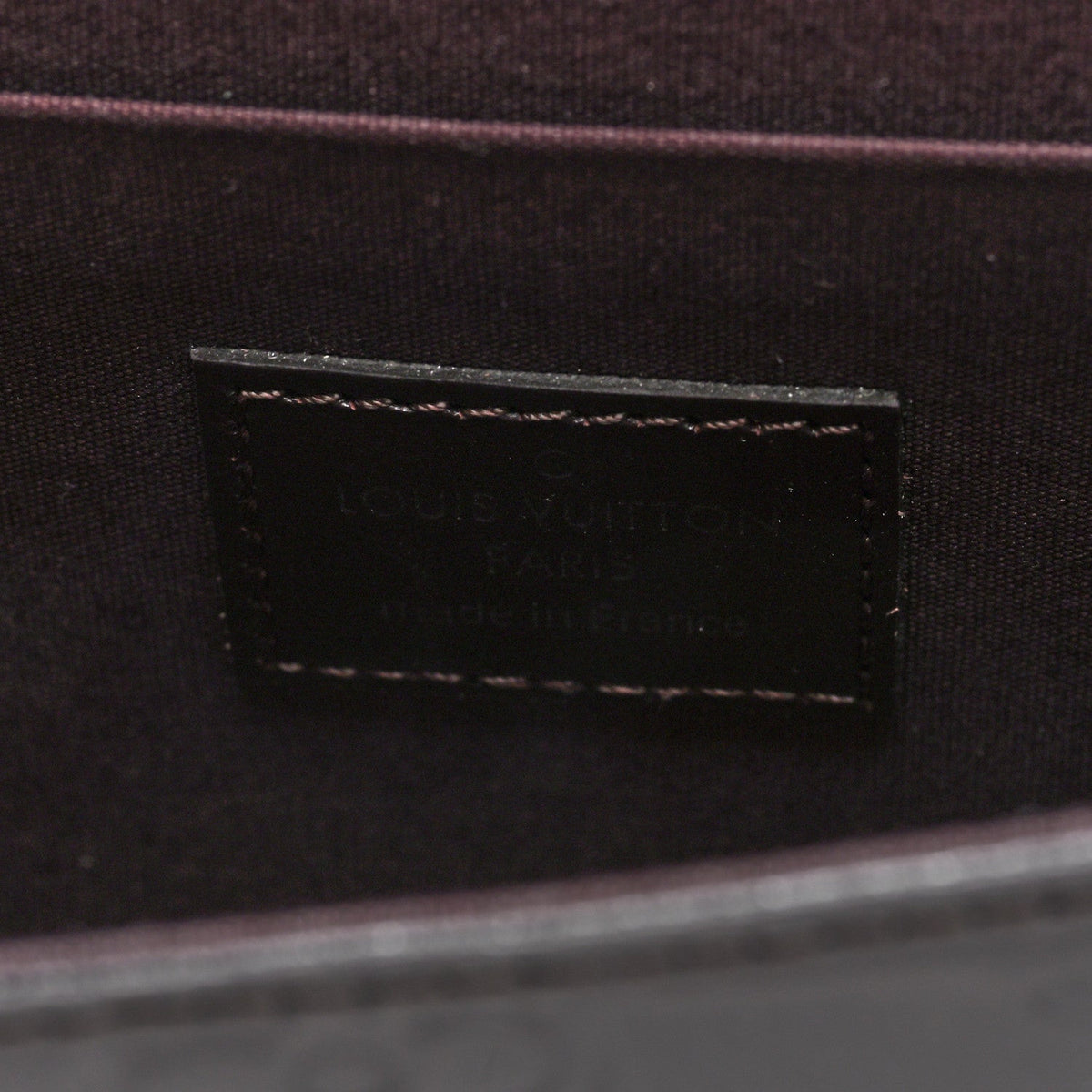 Louis Vuitton Vernis Pochette Felicie Chain Wallet Amarante 1987769