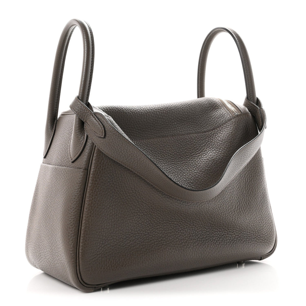 Hermes Taurillon Clemence Lindy 30 Etain