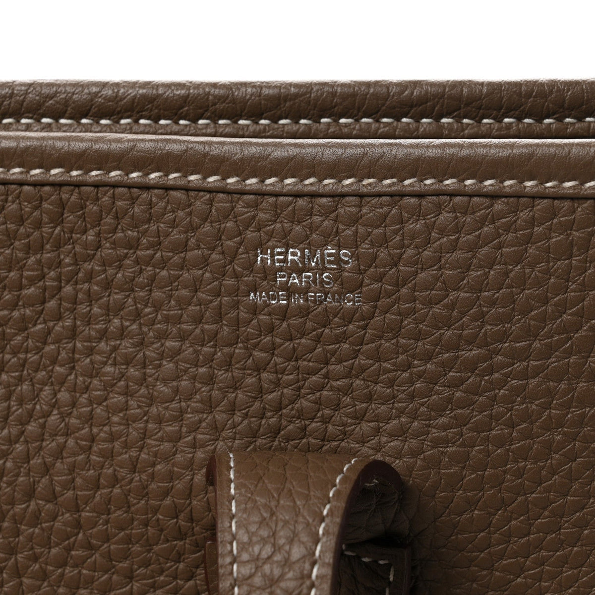 Hermes Taurillon Clemence Evelyne III PM Etoupe 1983959