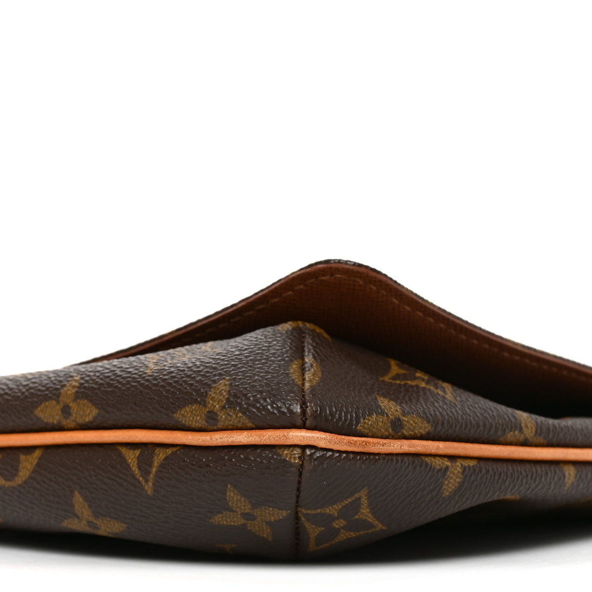 Louis Vuitton Monogram Coated Canvas Musette Tango Shoulder Bag Brown