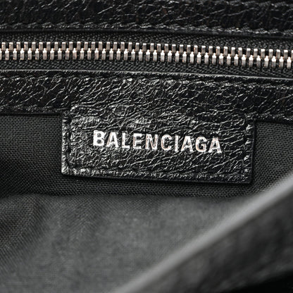 Balenciaga Agneau Arena XS Le Cagole Flap Bag Black 1984028