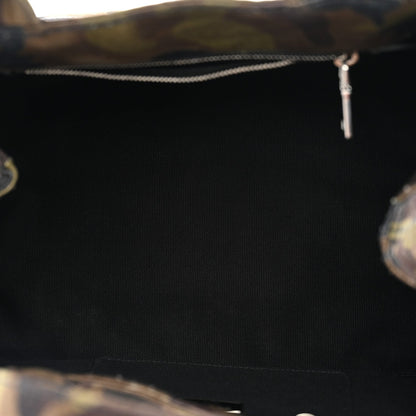 Prada Canapa Camouflage Logo Tote Mimetico
