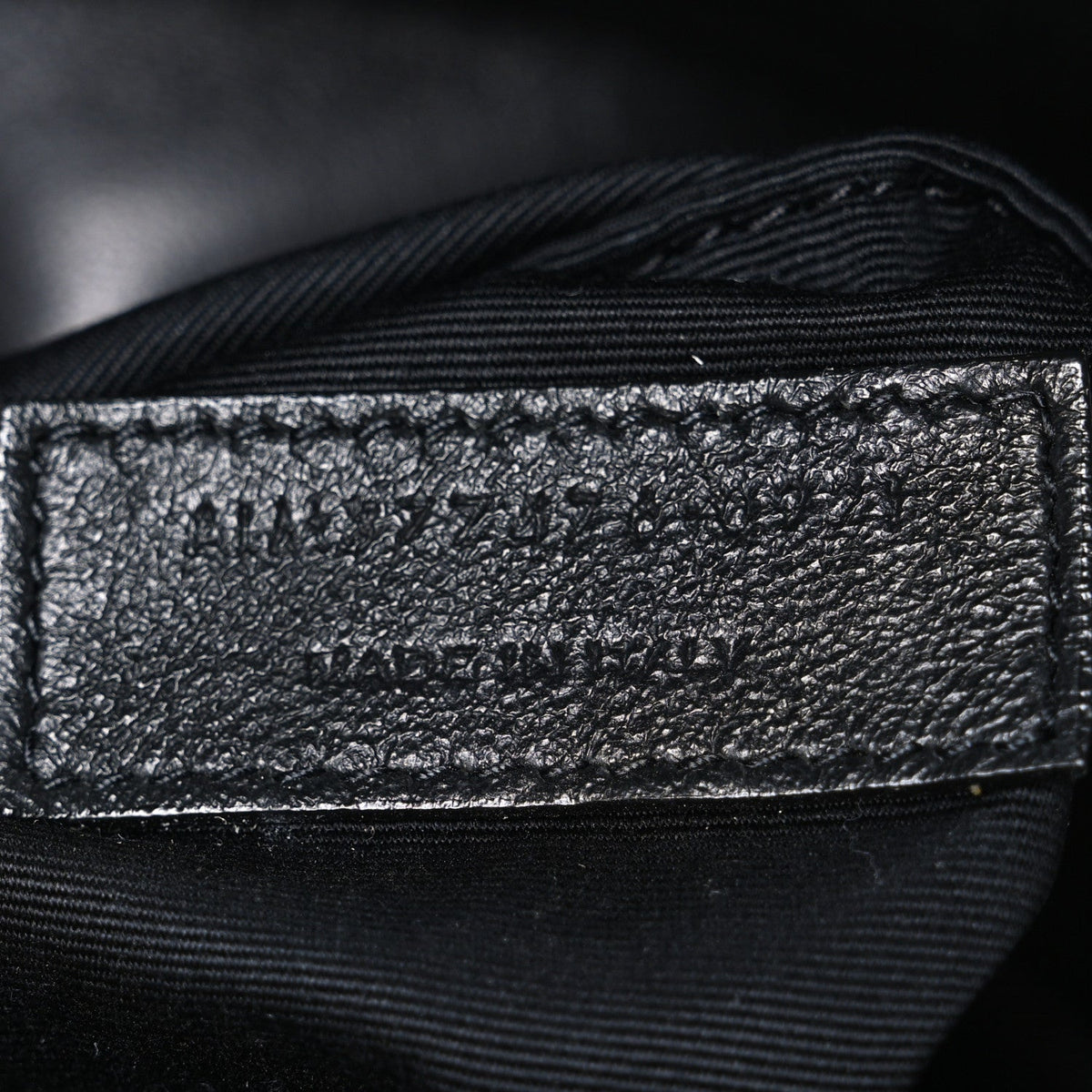 Saint Laurent Lambskin Quilted Small Loulou Puffer Satchel Black