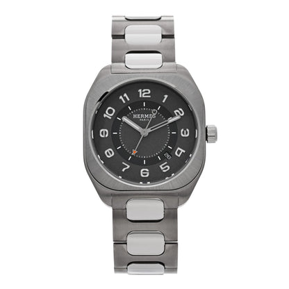 Hermès Titanium 39mm H08 Automatic Watch Grey
