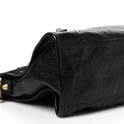 Balenciaga Agneau Giant 12 Gold City Black