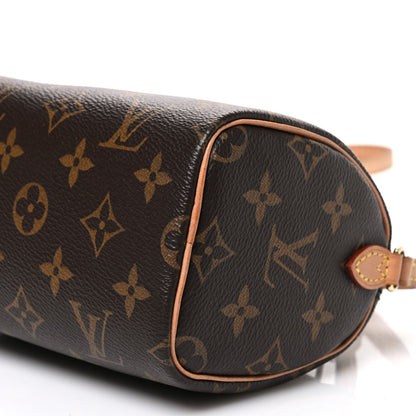 Louis Vuitton Monogram Canvas Nano Speedy Brown M61252