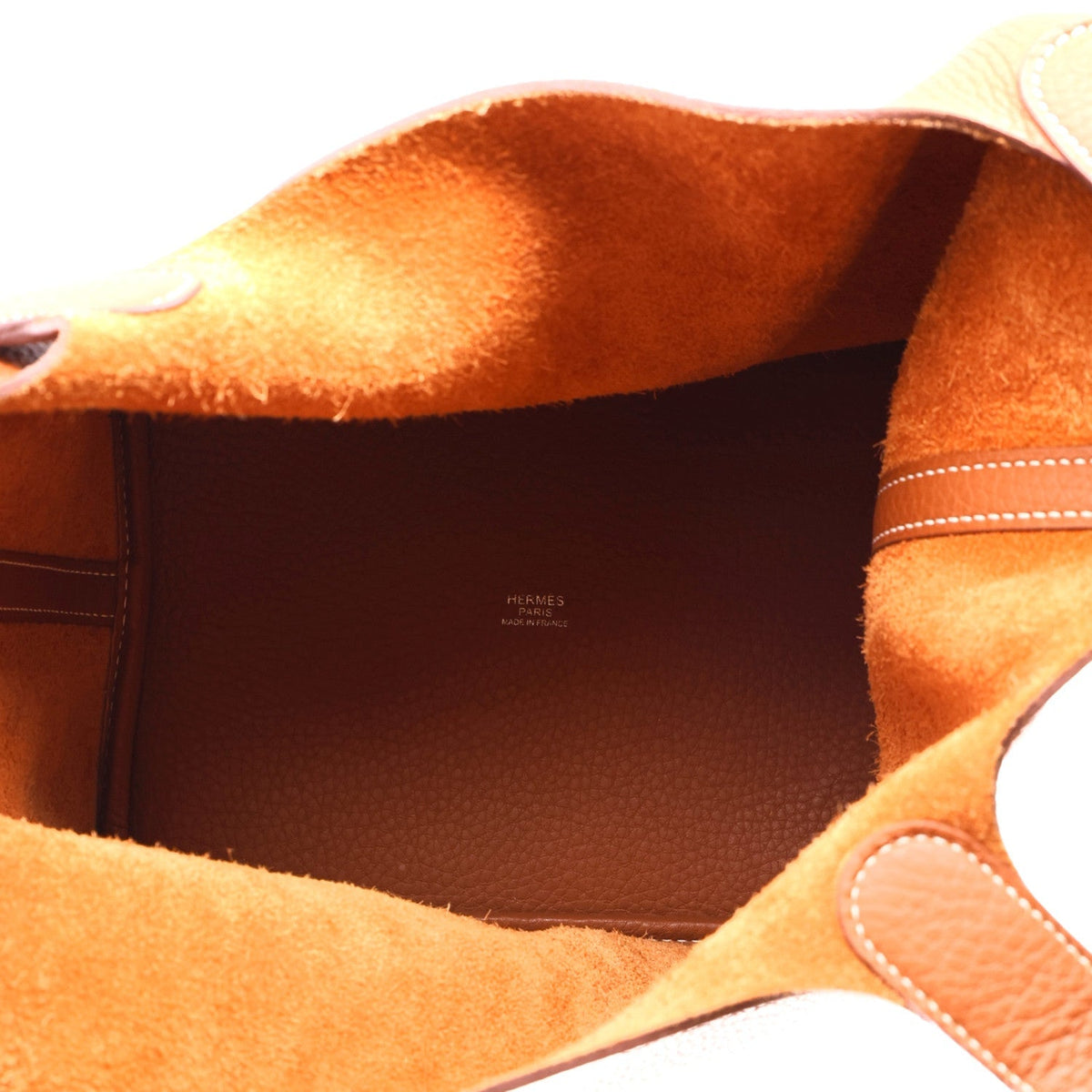 Hermes Taurillon Clemence Picotin Lock 22 MM Bag Gold