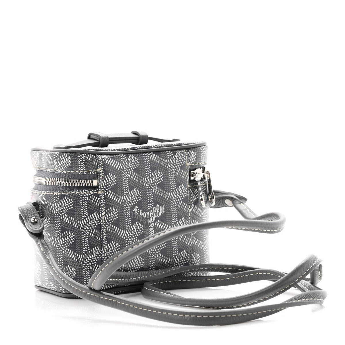 Goyard Goyardine Muse Nano Vanity Case Grey