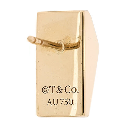 Tiffany 18K Yellow Gold Diamond Out of Retirement Earrings
