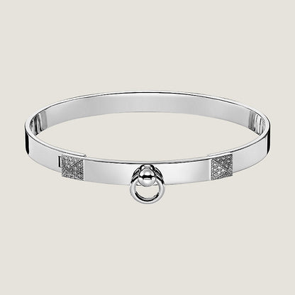 Diamonds Hermes Collier De Chien Bracelet Small Model
