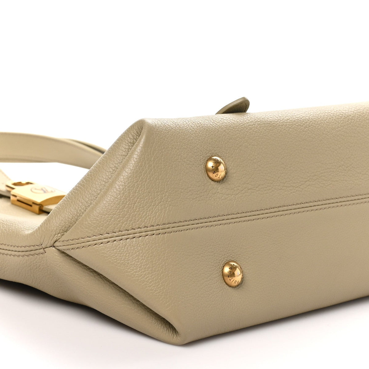 Louis Vuitton Grained Calfskin Low Key Cabas MM Clay