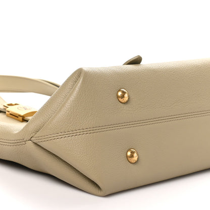 Louis Vuitton Grained Calfskin Low Key Cabas MM Clay