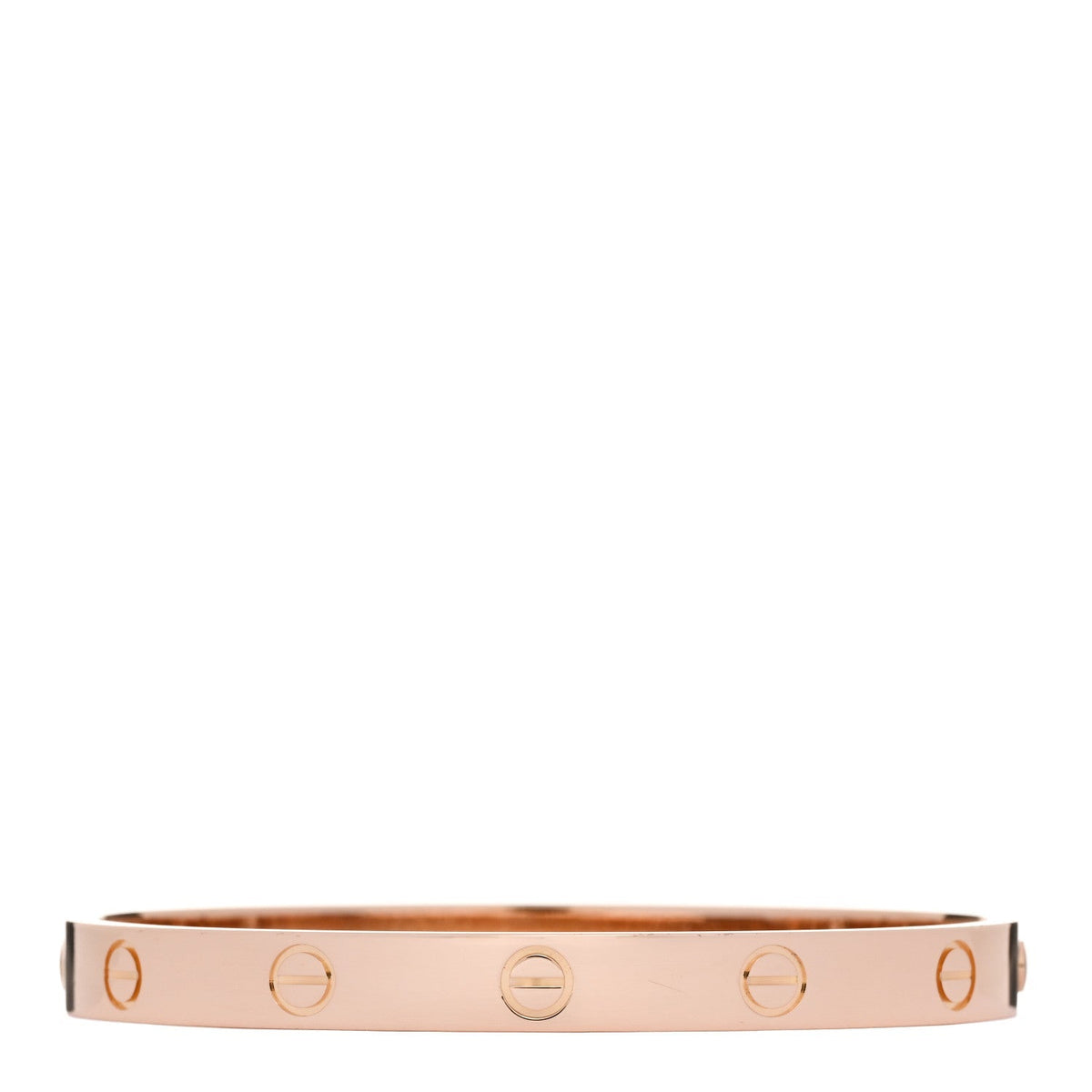 Cartier 18K Pink Gold LOVE Bracelet 17