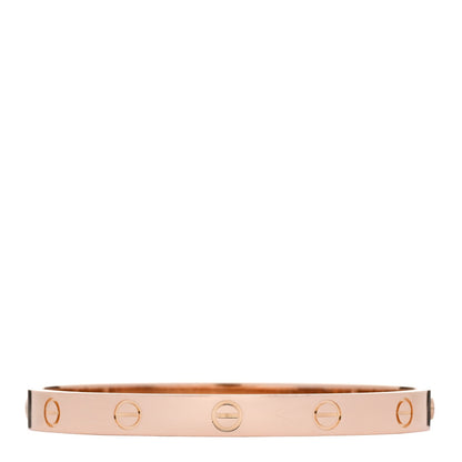 Cartier 18K Pink Gold LOVE Bracelet 17