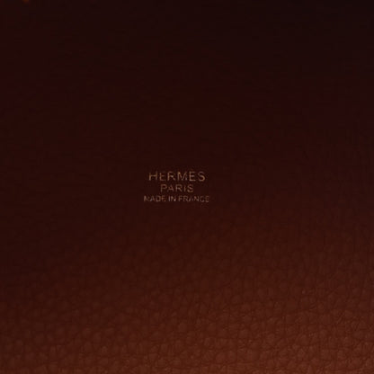 Hermes Taurillon Clemence Picotin Lock 22 MM Bag Gold