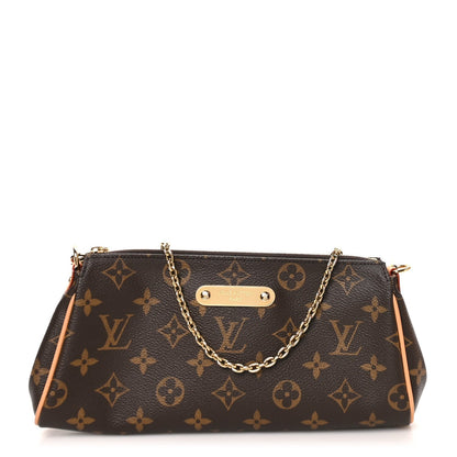 Louis Vuitton Monogram Pochette Eva Brown