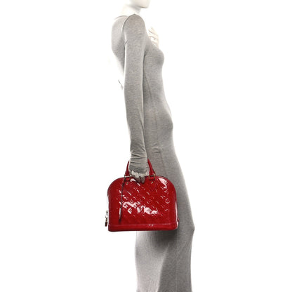 Louis Vuitton Vernis Alma PM Rose Indien