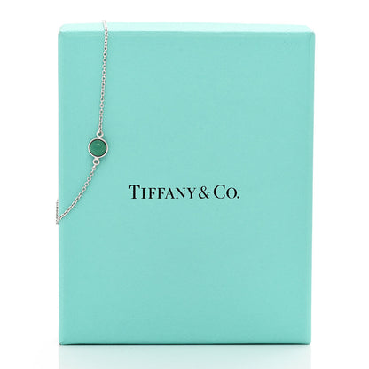 Tiffany Sterling Silver Turquoise Elsa Peretti Color by the Yard Bracelet