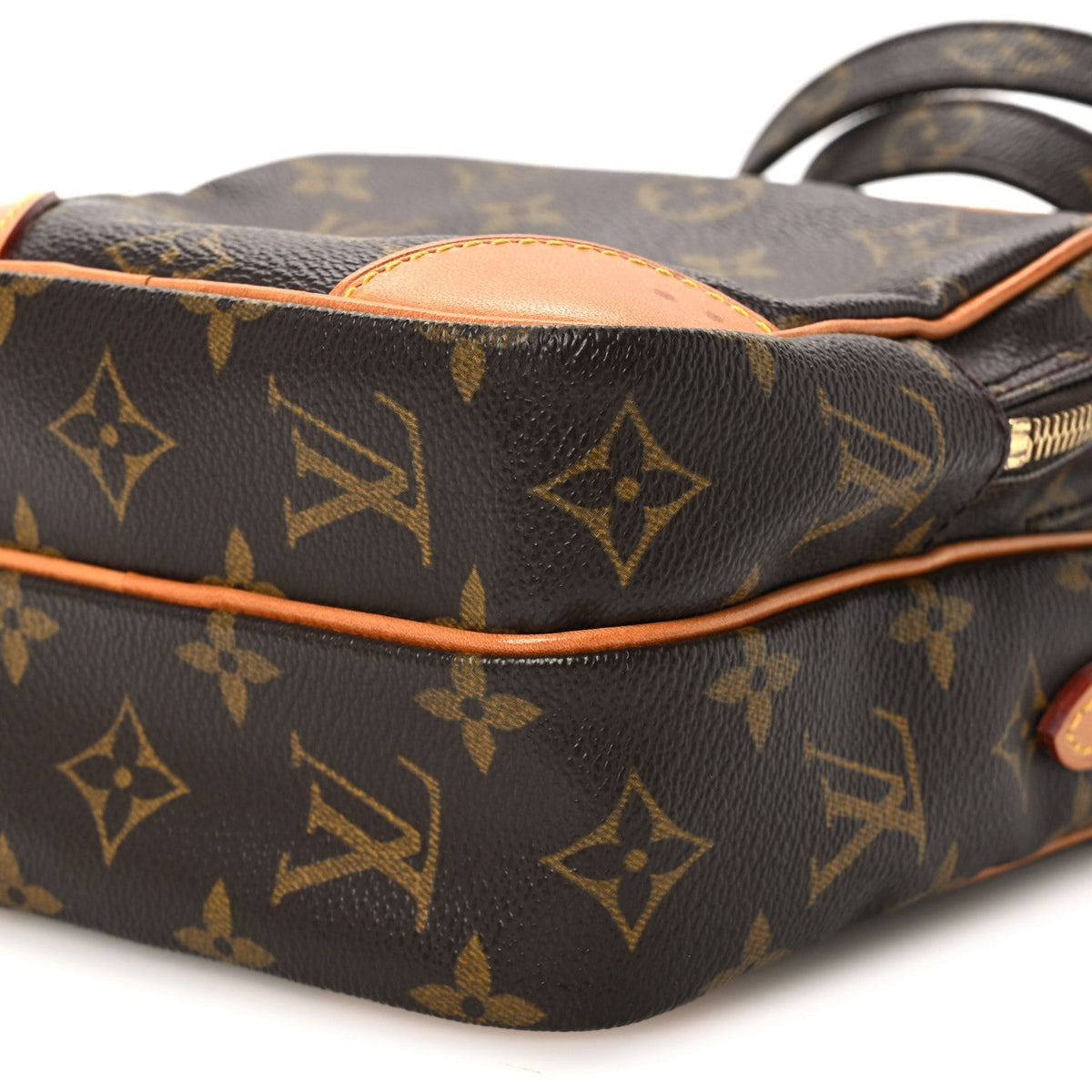 Louis Vuitton Monogram Coated Canvas Amazone Bag Brown