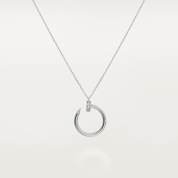 18K Gold Diamonds Cartier Juste un Clou Necklace