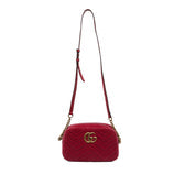 GG Marmont Shoulder Bag Matelasse Leather Small