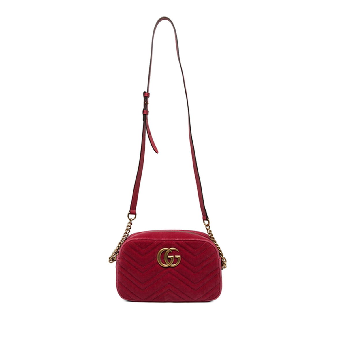 GG Marmont Shoulder Bag Matelasse Leather Small