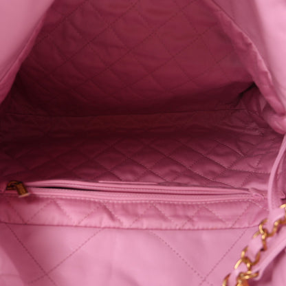 Chanel Shiny Calfskin Quilted Small 22 Pink