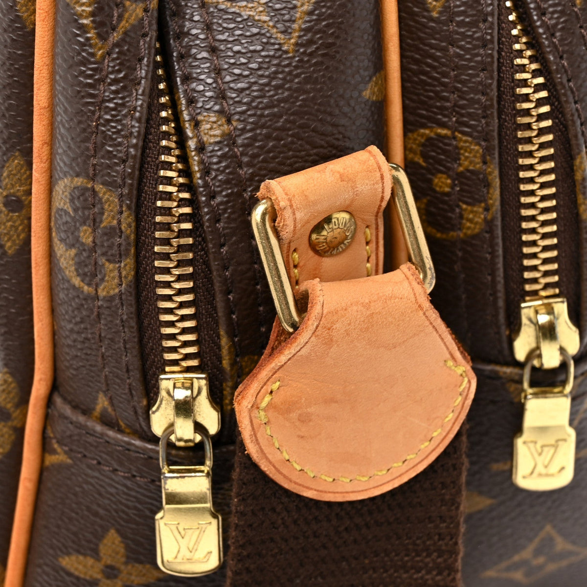 Louis Vuitton Monogram Reporter PM Brown