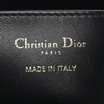 Christian Dior Calfskin Macrocannage Miss Caro Diorling Mini Bag Black
