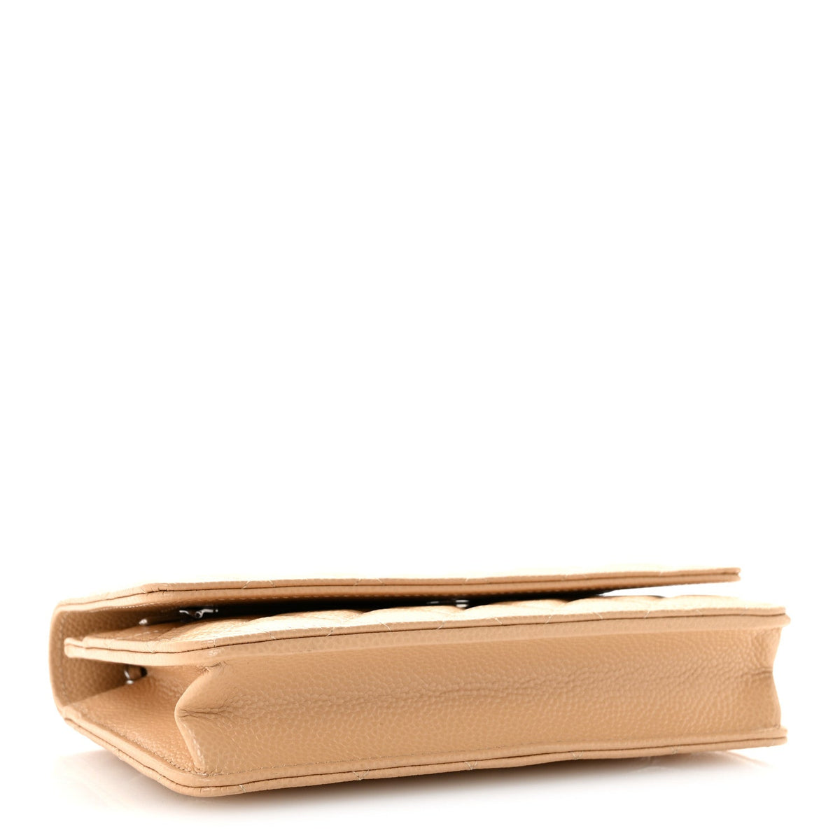 Chanel Caviar Quilted Wallet on Chain WOC Beige 1915112