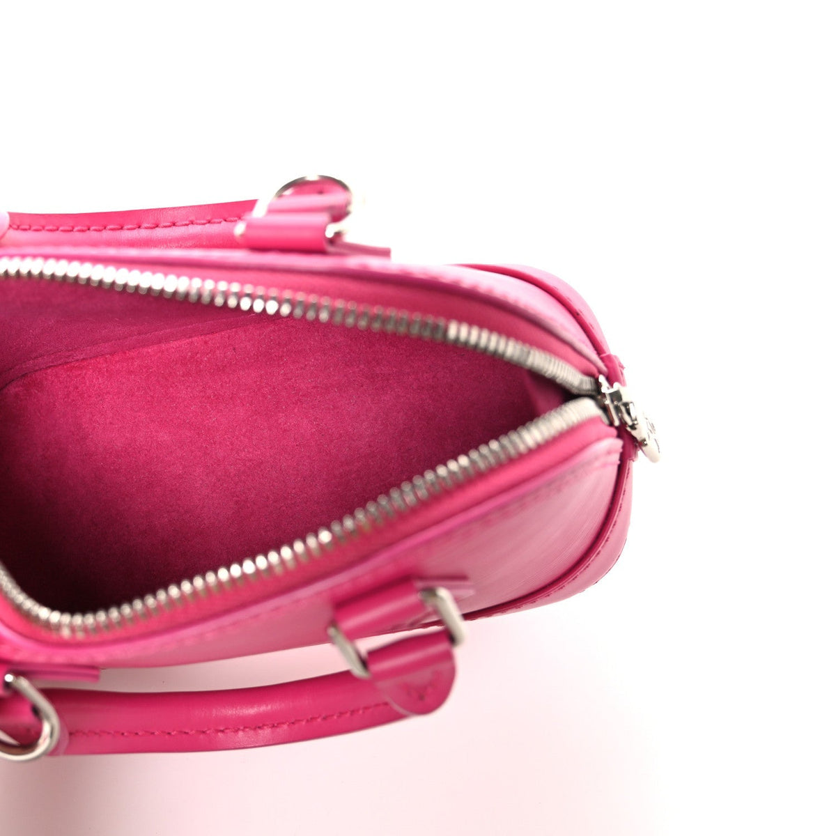 Louis Vuitton Epi Nano Alma Hot Pink