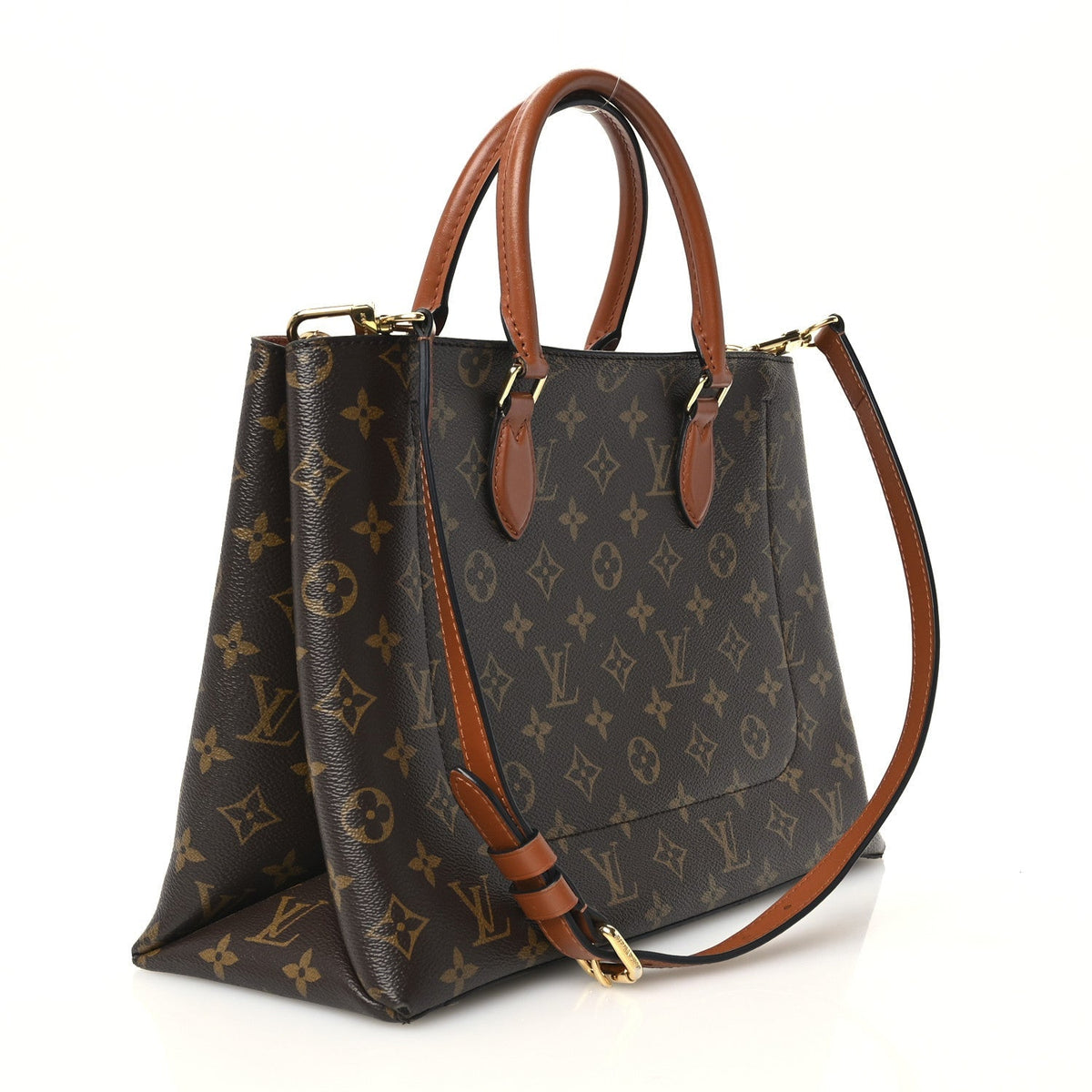 Louis Vuitton Monogram Flower Tote Caramel