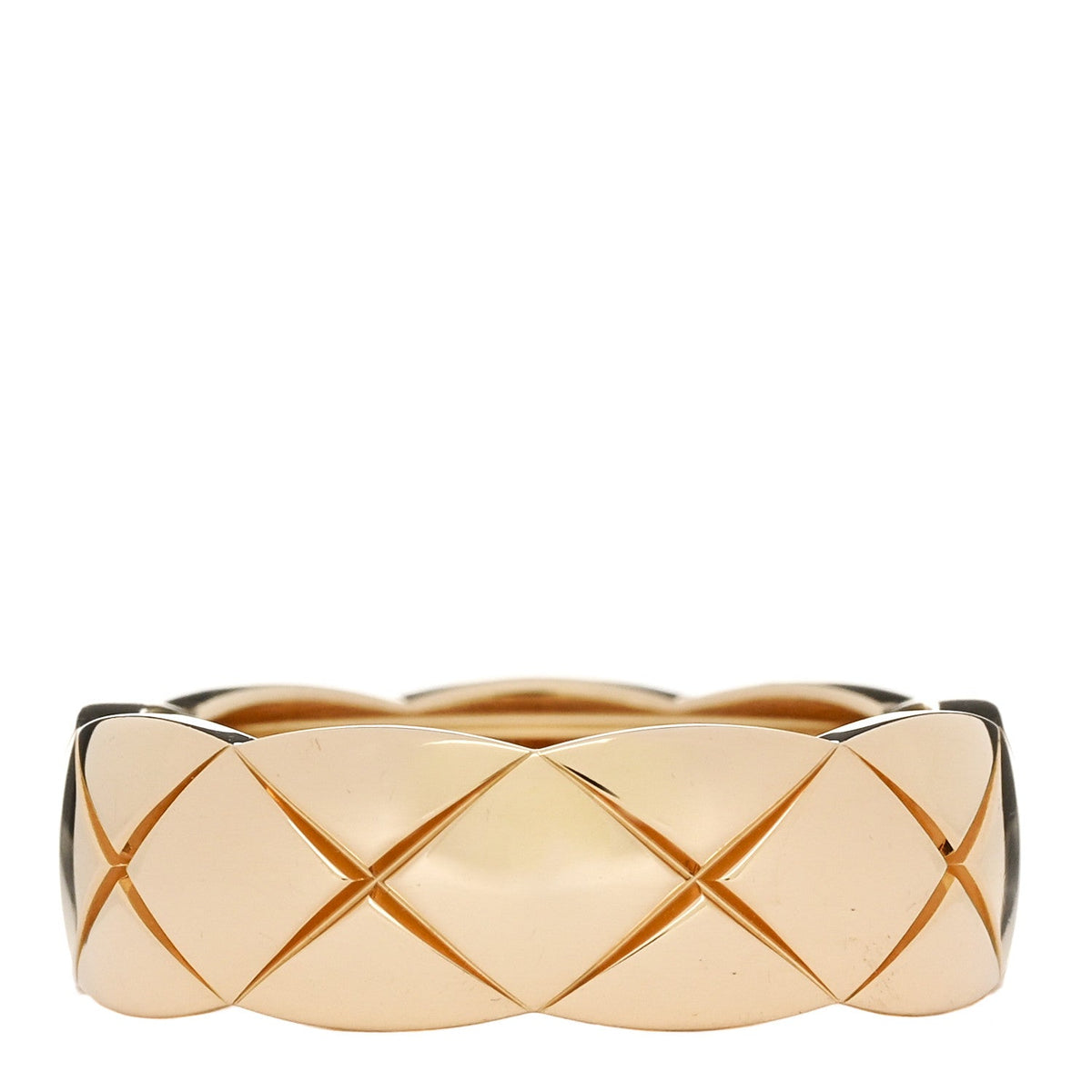 Chanel 18K Yellow Gold Small Coco Crush Ring