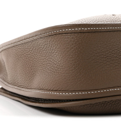 Hermes Taurillon Clemence Evelyne III PM Etoupe 1983959