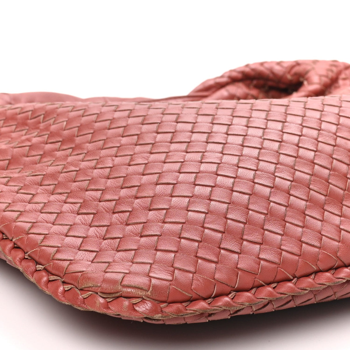 Bottega Veneta Nappa Intrecciato Large Veneta Hobo Brique
