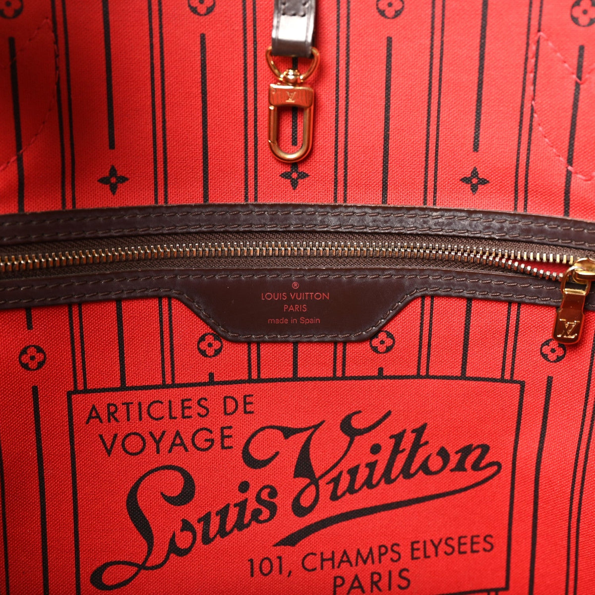 Louis Vuitton Damier Ebene Neverfull MM 1964413