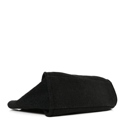 Chanel Lurex Boucle Medium Deauville Tote Black