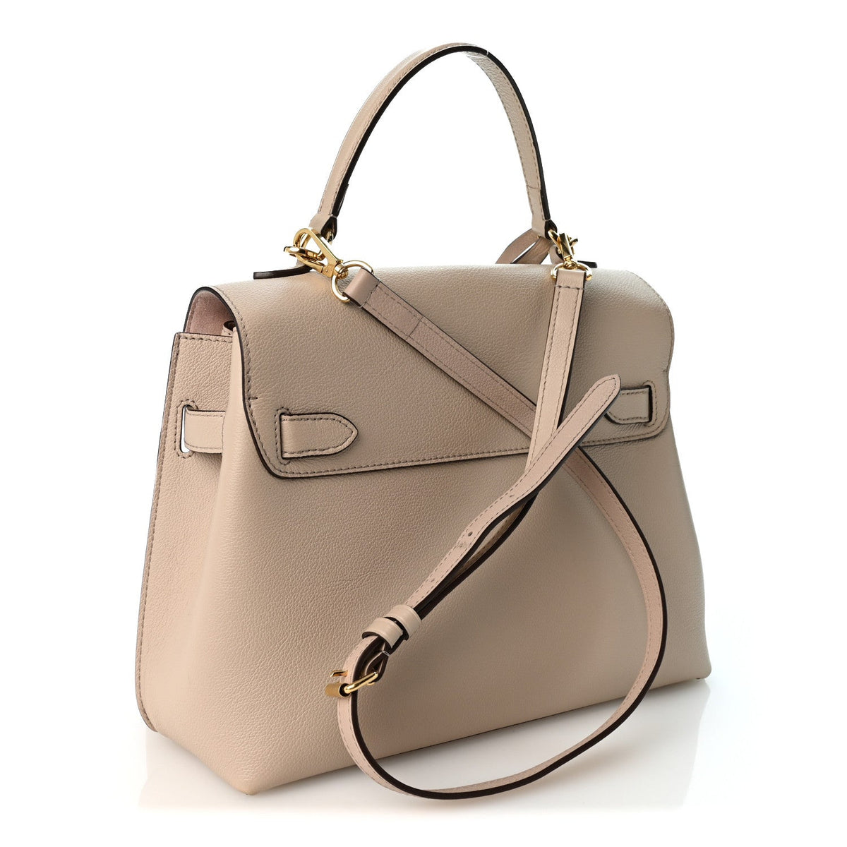 Louis Vuitton Soft Calfskin Lockme Ever MM Greige