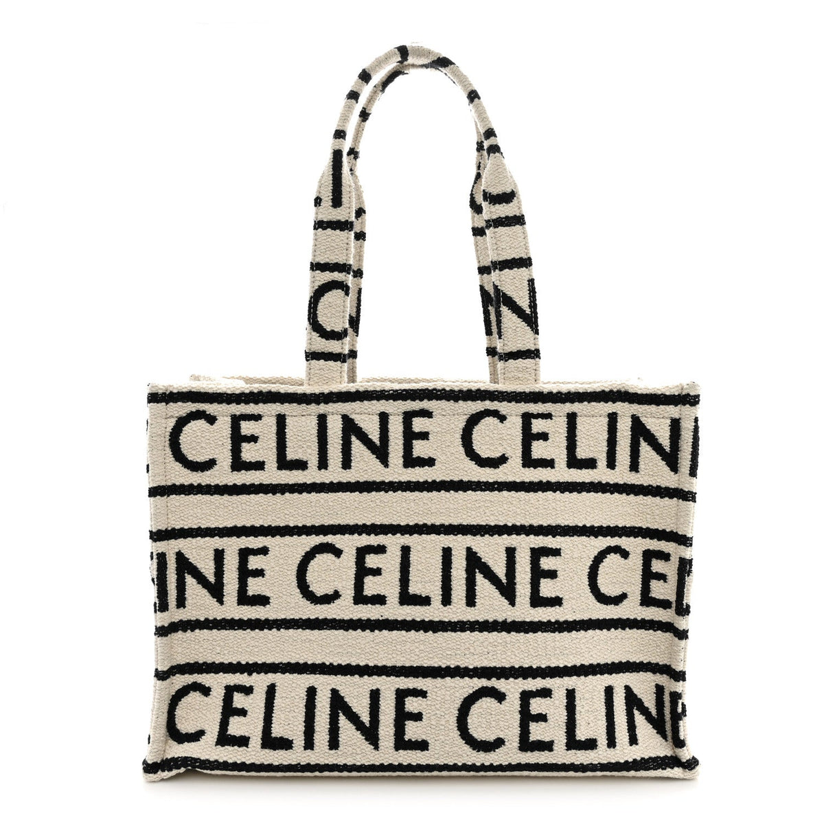 Celine Canvas Large All Over Cabas Thais Beige 1984510