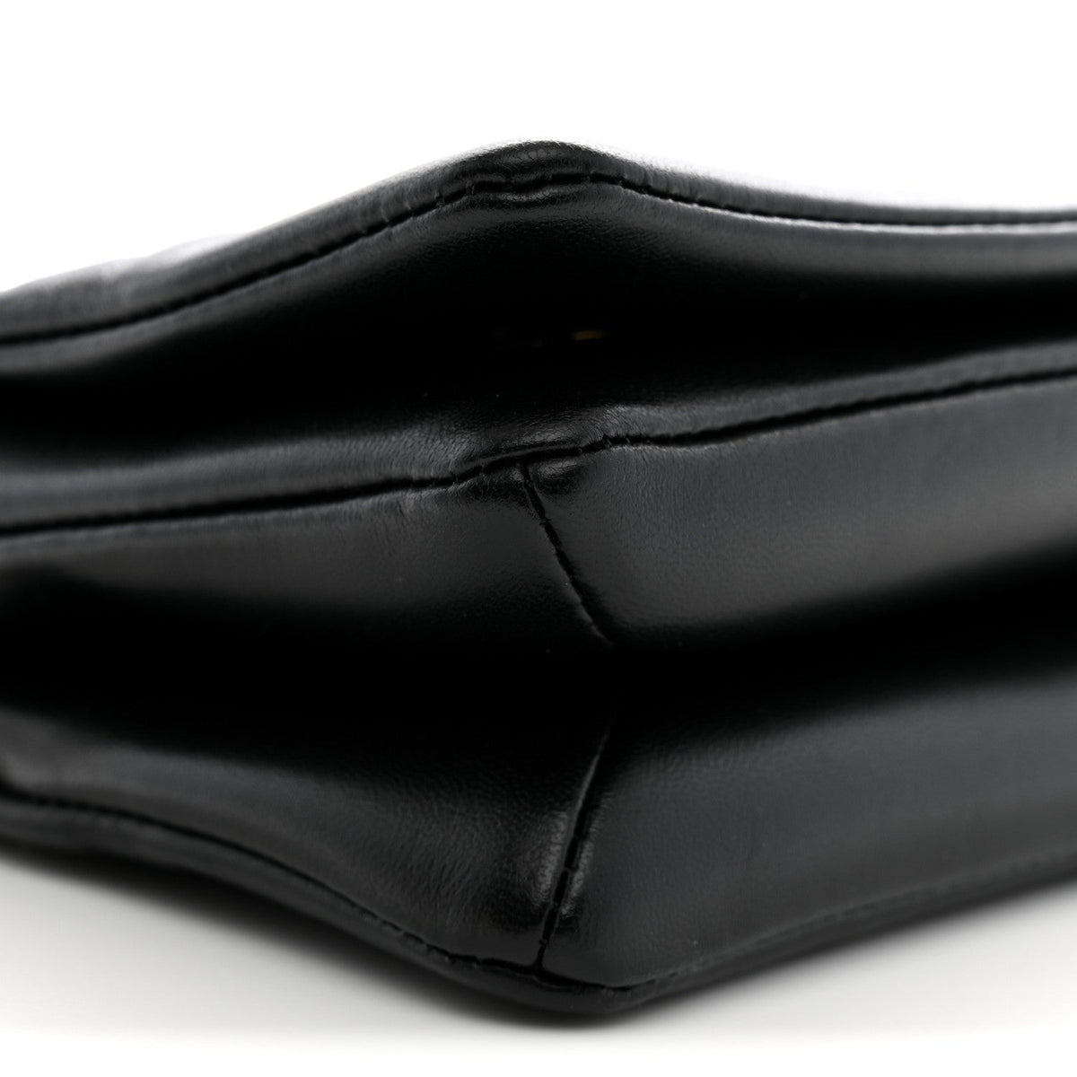 Louis Vuitton Lambskin Embossed Monogram Pochette Coussin Black 1985346