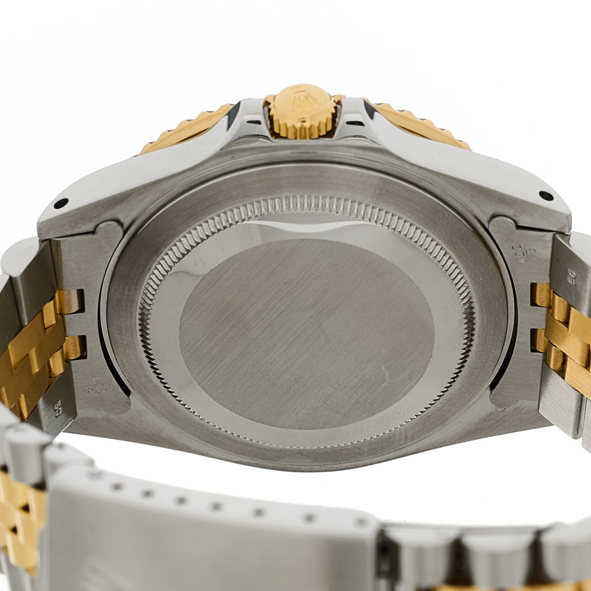 Rolex Stainless Steel 18K Yellow Gold 40mm GMT-Master II Watch Root Beer 16713