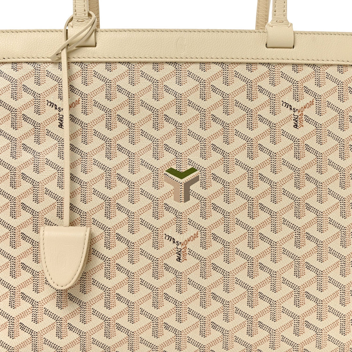 Goyard Goyardine Bellechasse Biaude MM Tote Sand