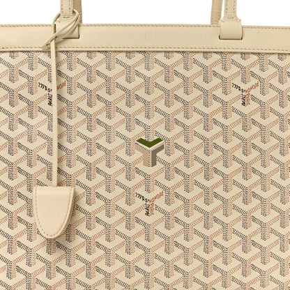 Goyard Goyardine Bellechasse Biaude MM Tote Sand