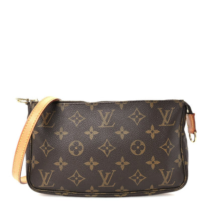 Louis Vuitton Monogram Pochette Accessories Long Strap