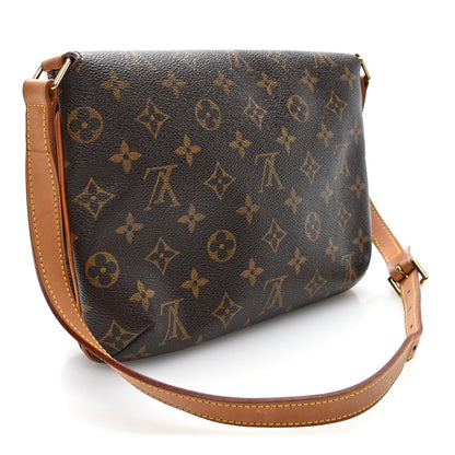 Louis Vuitton Monogram Musette Tango Brown