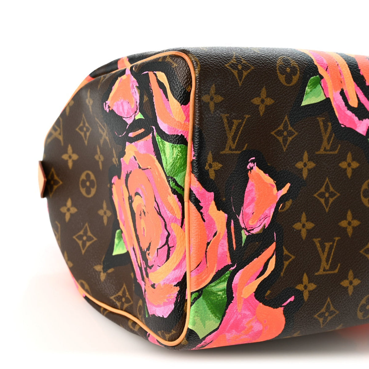 Louis Vuitton Monogram Roses Speedy 30 Brown