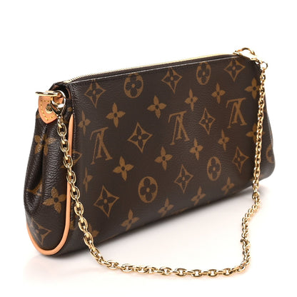 Louis Vuitton Monogram Pochette Eva Brown