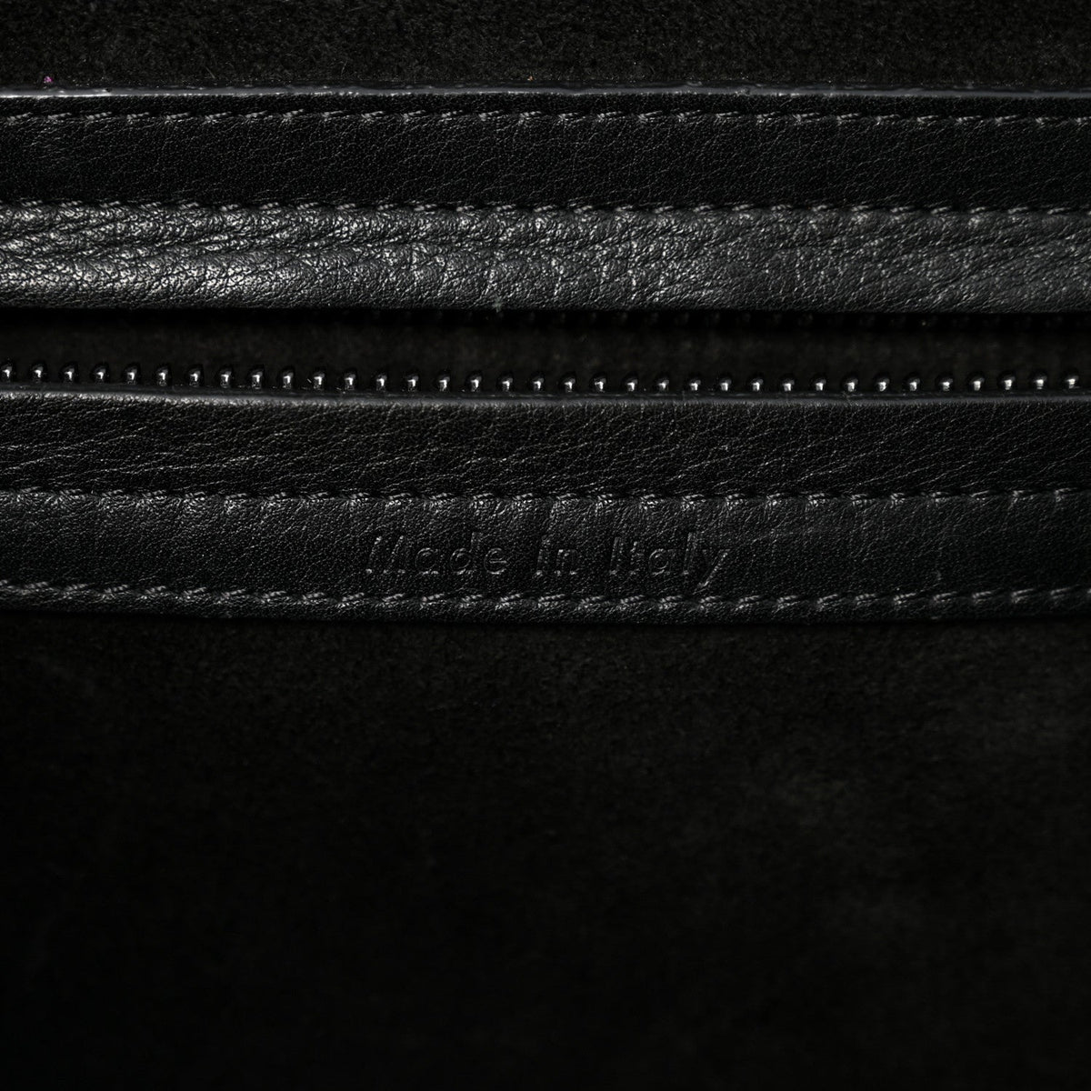 Celine Supple Calfskin Medium Phantom Luggage Black